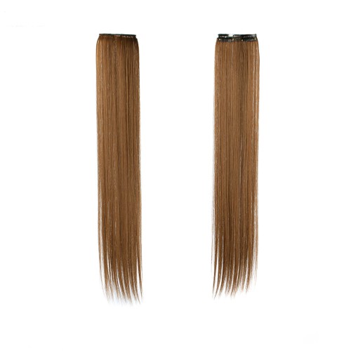 Predlžovanie vlasov, účesy - Rovný clip in pásik vlasov v dĺžke 60 cm - odtieň J