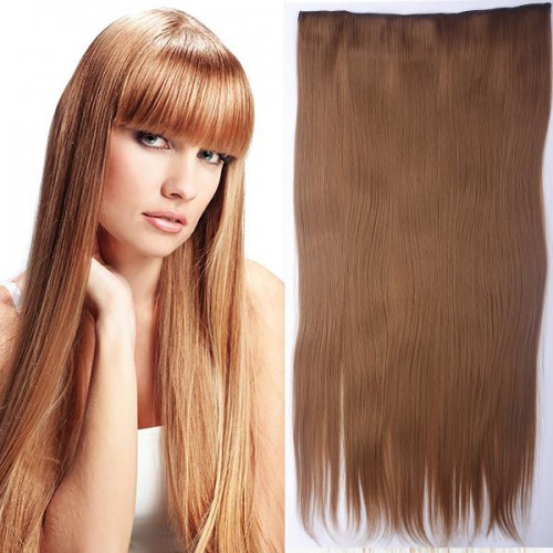 Predlžovanie vlasov, účesy - Clip in vlasy - 60 cm dlhý pás vlasov - odtieň 27