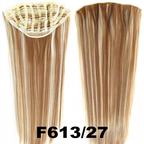 Predlžovanie vlasov, účesy - Clip in pás - Jessica 65 cm rovný - odtieň F613/27
