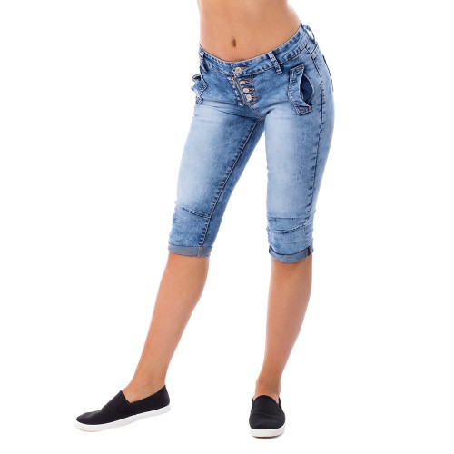 Dámska móda, doplnky - Dámske trištvrťové jeans