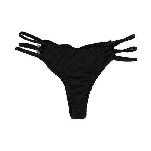 Dámska móda, doplnky - Dámske plavky - Brazilian Thong - čierne