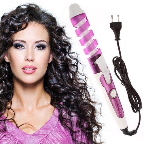 Predlžovanie vlasov, účesy - Špirálová kulma pre tvorenie kučier Hair Curler