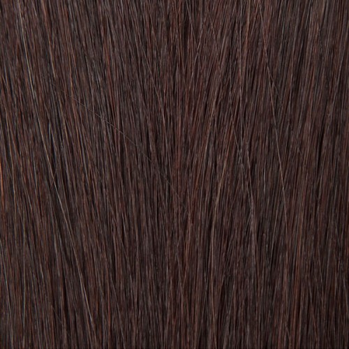 Predlžovanie vlasov, účesy - Clip in vlasy 56 cm ľudské - Remy 100 g - odtieň 2 - tmavo hnedá