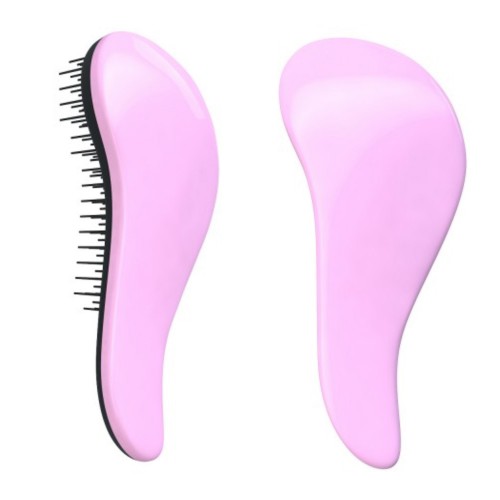 Predlžovanie vlasov, účesy - Dtangler rozčesávacia kefa - Mini pink