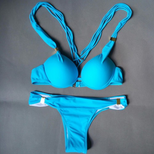 Dámska móda, doplnky - Dámske dvojdielne plavky Fiji Blue