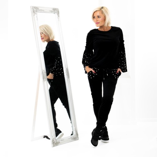 Dámska móda, doplnky - Tepláková súprava Black pearl