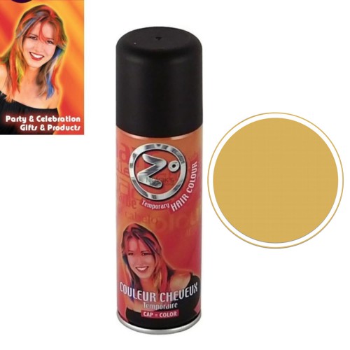 Kozmetika, zdravie - Farebný lak na vlasy - zlatá farba