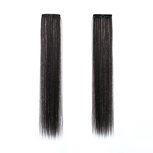 Predlžovanie vlasov, účesy - Rovný clip in pásik vlasov v dĺžke 60 cm - odtieň B