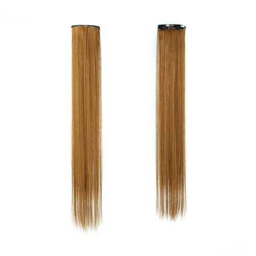 Predlžovanie vlasov, účesy - Rovný clip in pásik vlasov v dĺžke 60 cm - odtieň I