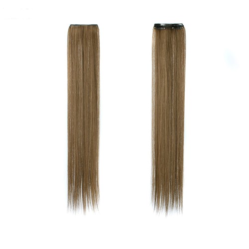 Predlžovanie vlasov, účesy - Rovný clip in pásik vlasov v dĺžke 60 cm - odtieň K