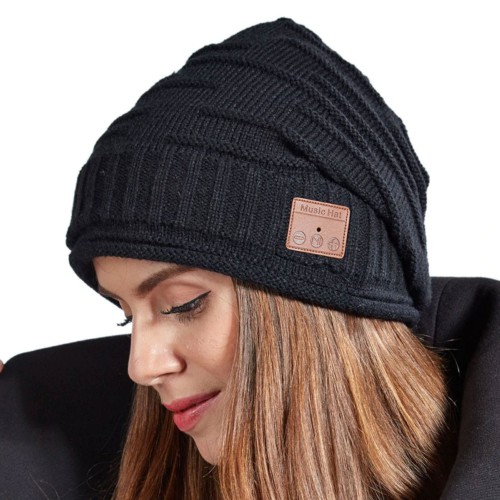 Dámska móda, doplnky - Bluetooth čiapka so slúchadlami Honey