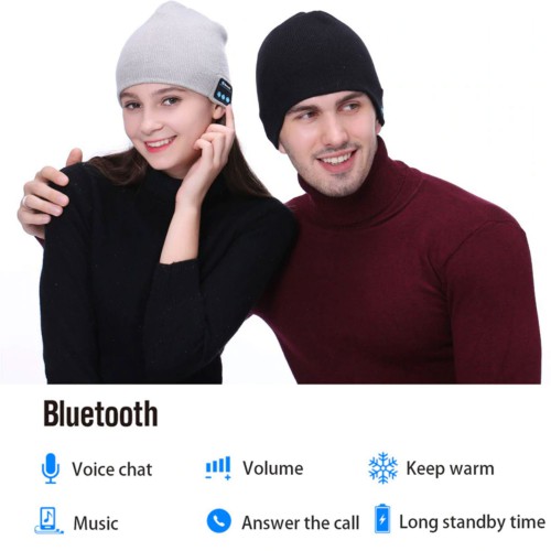 Dámska móda, doplnky - Bluetooth čiapka so slúchadlami Dance