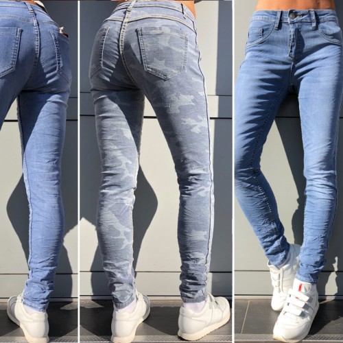 Dámska móda, doplnky - Obojstranné skinny jeans 2v1