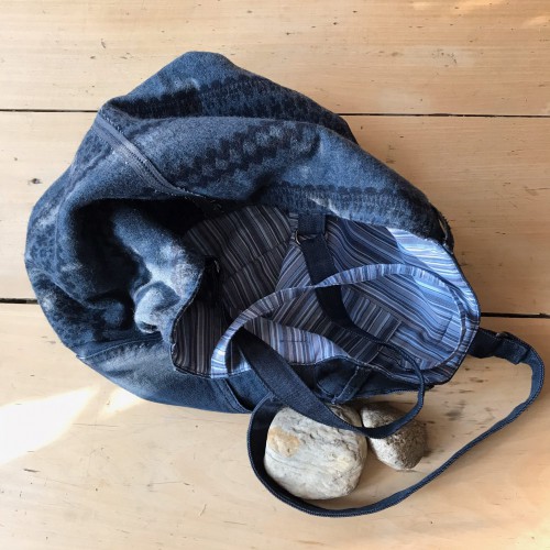 Dámska móda, doplnky - Verato Tmavo modrá taška