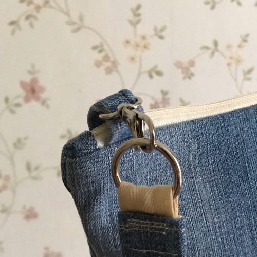 Dámska móda, doplnky - Verato Džínsová taška s vreckami
