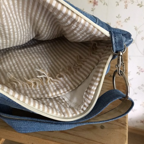 Dámska móda, doplnky - Verato Džínsová taška s vreckami