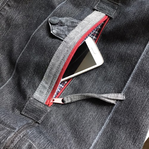 Dámska móda, doplnky - Verato Stahovací džínsový batoh