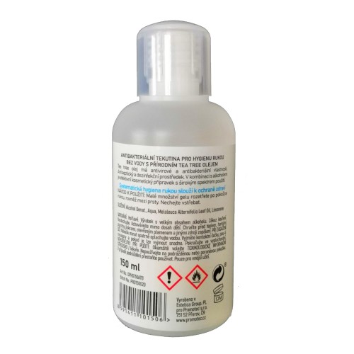 Kozmetika, zdravie - Derma Pharma Antibakteriálna a antivírusová ochrana rúk s Tea Tree, 150 ml.