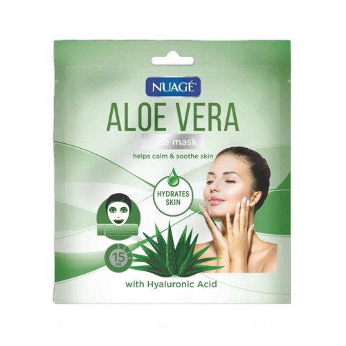 Krása a zábava - Nuagé pleťová maska Aloe Vera + kyselina hyalurónová