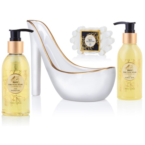 Kozmetika, zdravie - Brubaker Luxusná darčeková sada Vanilla Spa v keramickom črievičke