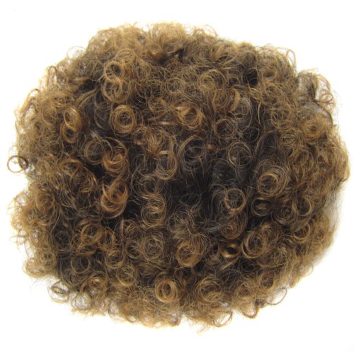 Predlžovanie vlasov, účesy - Príčesok - Puff Afro drdol 20 cm