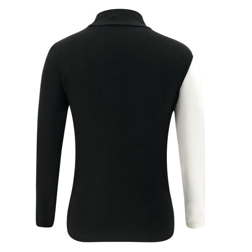 Dámska móda, doplnky - Dámske streetwearová tričko Black & White