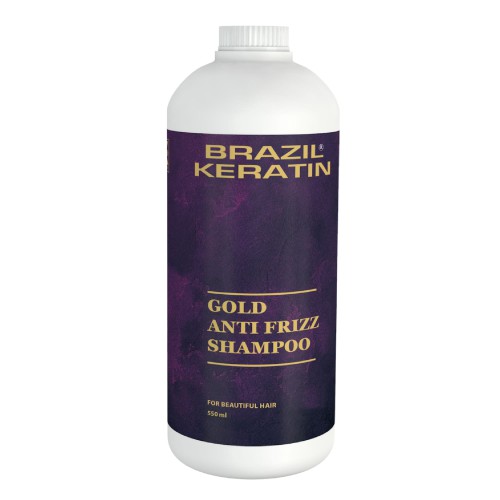 Krása - Brazil Keratin Shampoo Gold 550 ml