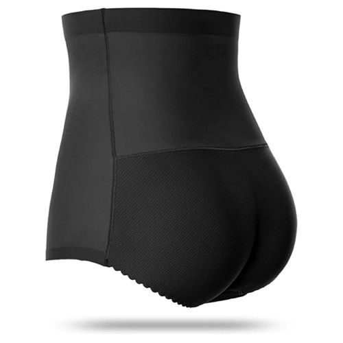 Dámska móda, doplnky - Push - up tvarujúci nohavičky so zvýšeným pásom - čierne