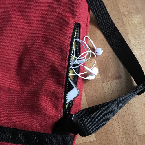 Dámska móda, doplnky - Verato Komiks batoh na laptop - červený