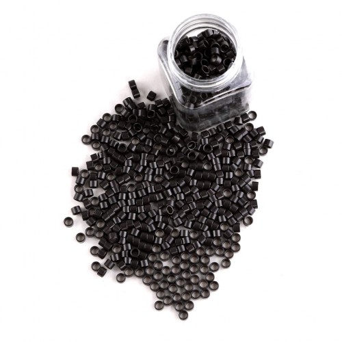 Predlžovanie vlasov, účesy - Micro ring krúžok bez silikónu 5 mm, 100 ks