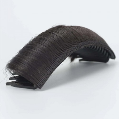 Predlžovanie vlasov, účesy - Temenná vypchávka s vlasmi