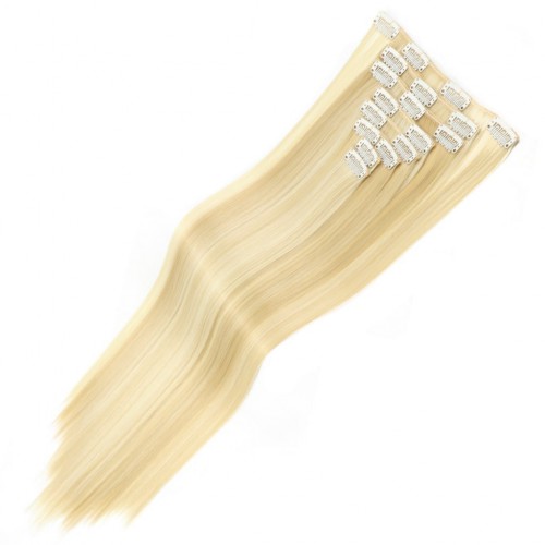 Predlžovanie vlasov, účesy - Clip in sada EXCLUSIVE - 63 cm - odtieň P22/613