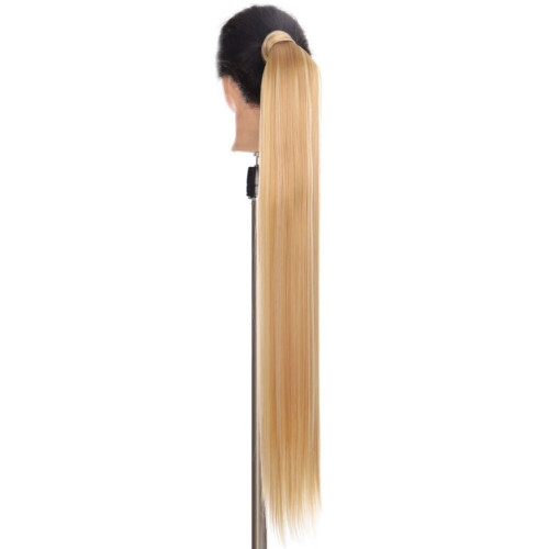 Predlžovanie vlasov, účesy - Colík, vrkoč rovný s omotávkou 85 cm