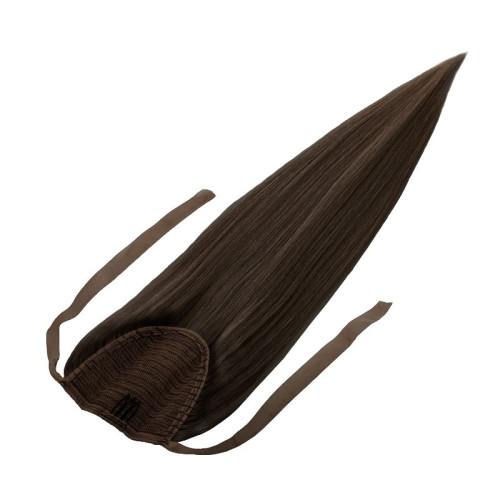 Predlžovanie vlasov, účesy - Clip in cop Premium 50 cm / 80 g - hnedá