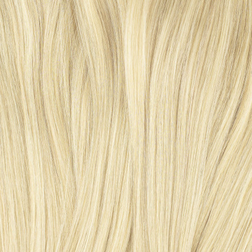 Predlžovanie vlasov, účesy - Clip In vlasy Premium 40 cm / 100 g – Ľadová blond, 100% pravé vlasy