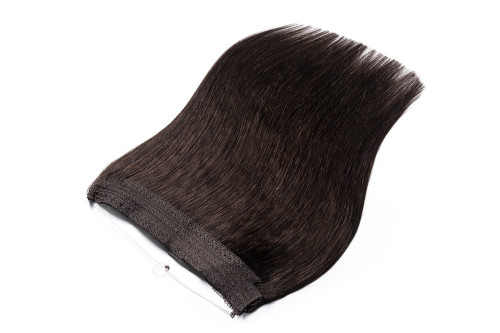 Predlžovanie vlasov, účesy - Flip in vlasy Premium 50 cm/ 90g - hnedá