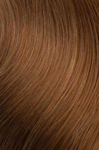 Predlžovanie vlasov, účesy - Clip in vlasy 40 cm – 9dielna sada z pravých ľudských vlasov v medenej farbe