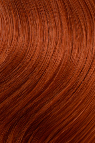 Predlžovanie vlasov, účesy - Clip in vlasy 40 cm – 9dielna sada z pravých ľudských vlasov v tiziánovej farbe