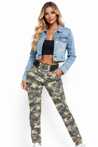 Dámska móda, doplnky - Teplákové nohavice - Green army