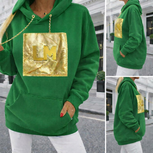 Dámska móda, doplnky - Dámska mikina LM s retiazkou