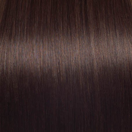 Predlžovanie vlasov, účesy - Vlasy keratín kvalita Remy AAA 51 cm, 100 ks - 2 - tmavo hnedá