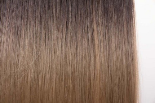 Predlžovanie vlasov, účesy - Clip in vlasy - rovný pás - ombre - odtieň 2 T 16