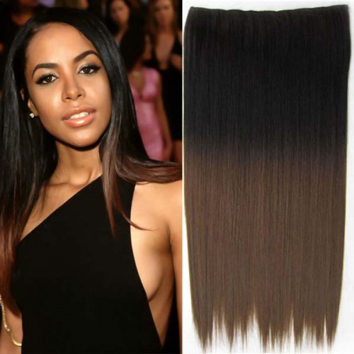 Predlžovanie vlasov, účesy - Clip in vlasy - 60 cm dlhý pás vlasov - ombre štýl - odtieň 2 T 10