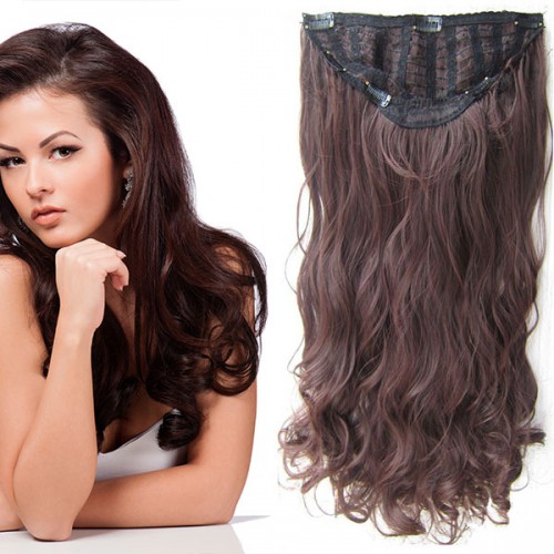 Predlžovanie vlasov, účesy - Clip in pás Jessica 60 cm vlnitý - odtieň M2/33