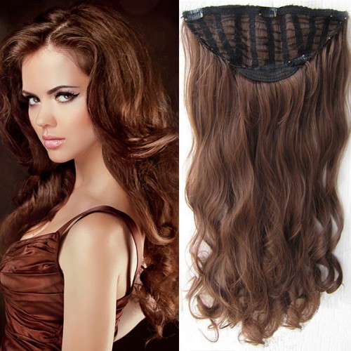Predlžovanie vlasov, účesy - Clip in pás vlasov - Jessica 60 cm vlnitý - odtieň M2/30