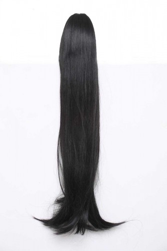Predlžovanie vlasov, účesy - Vrkoč - cop rovný extra dlhý 85 cm na štipci
