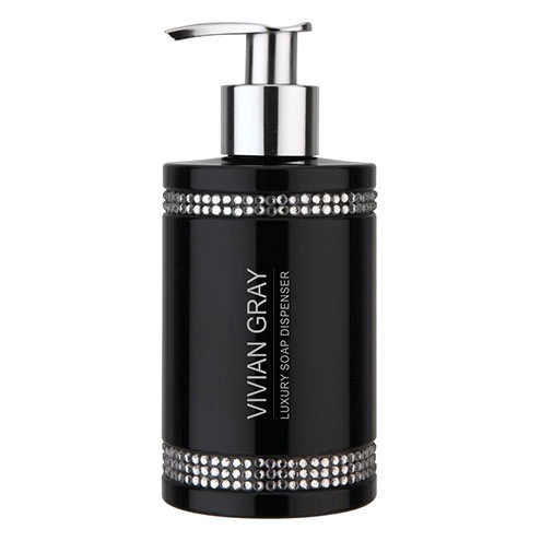 Kozmetika, zdravie - Tekuté mydlo VIVIAN GRAY CRYSTALS Soap gél 250ml BLACK