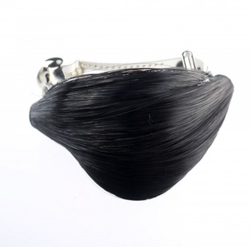 Predlžovanie vlasov, účesy - Elegantná spona do vlasov s vlasovým prameňom