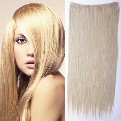Predlžovanie vlasov, účesy - Clip in vlasy - 60 cm dlhý pás vlasov - odtieň M24/613