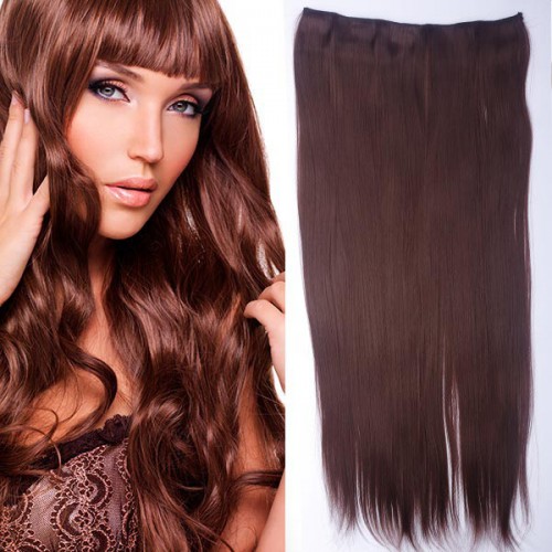 Predlžovanie vlasov, účesy - Clip in vlasy - 60 cm dlhý pás vlasov - odtieň 33